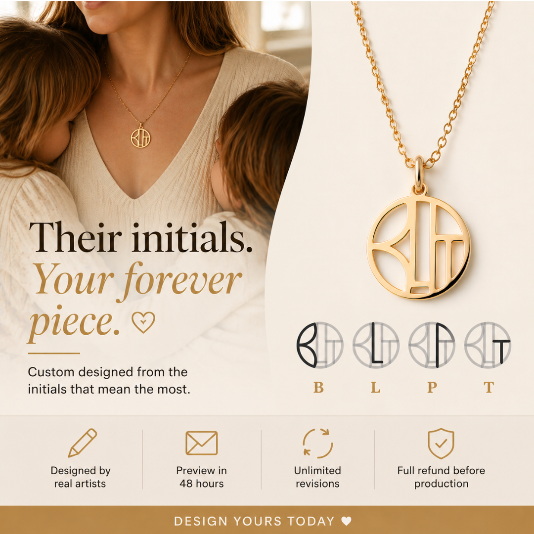 Family Initials Necklace