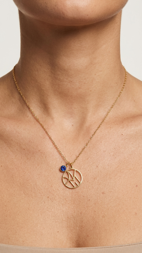 Best Friend Initial Necklace